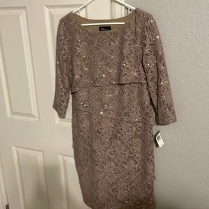 Gold sequined dress new with tags